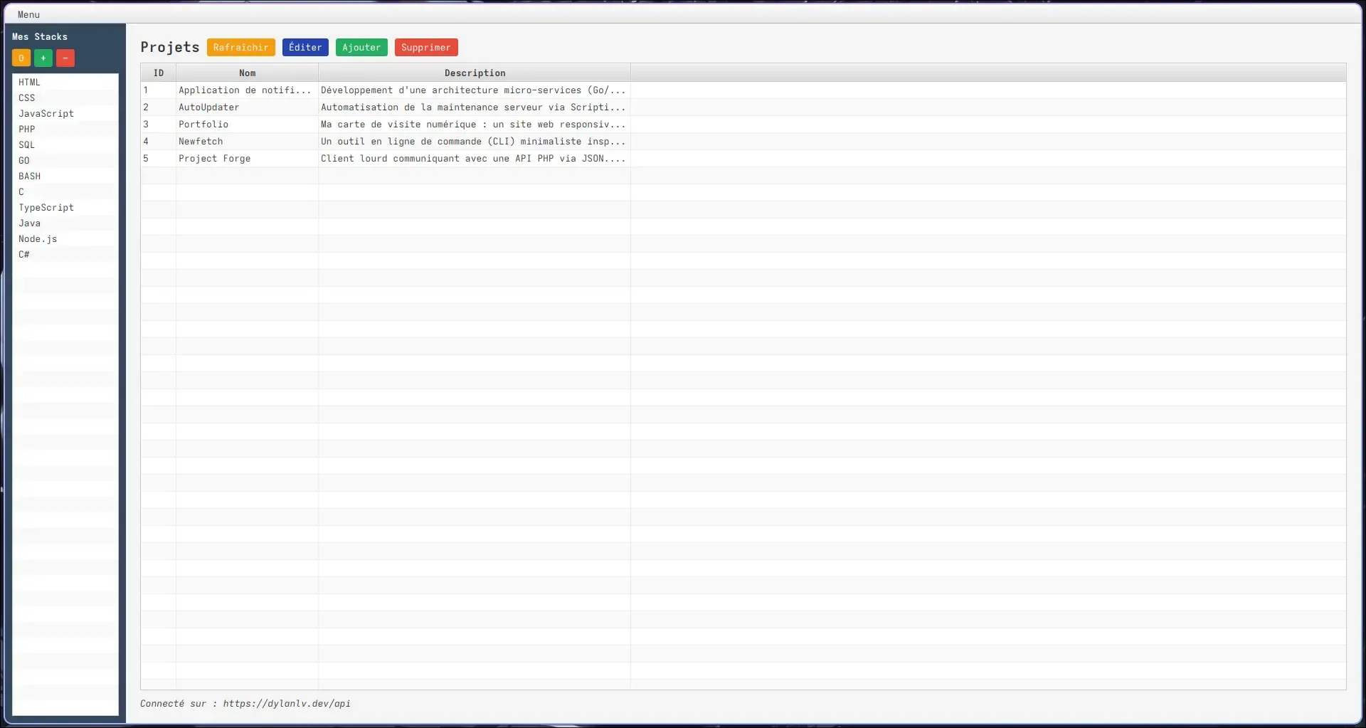 Aucune image disponible pour Project Forge
